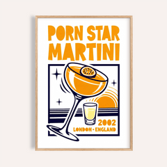 Passion Fruit Martini Print