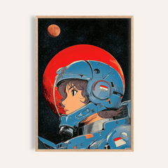 Space Girl Art