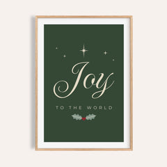 Joy to the World Print
