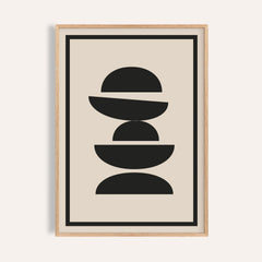 Black and Cream Wall Art