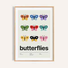 Butterfly Specimen Print