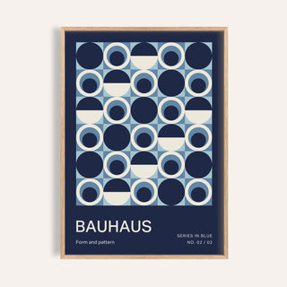 Blue Circles Wall Art