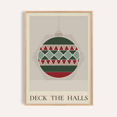 Christmas Bauble Print