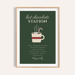 Hot Chocolate Station Print