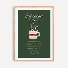 Hot Cocoa Bar Print
