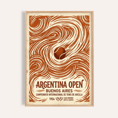 Argentina Open Poster