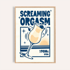 Retro Cocktail Poster