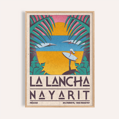 Surfer Beach Art Print