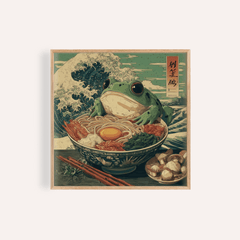 Frog Ramen Art