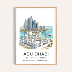 Abu Dhabi Art Print
