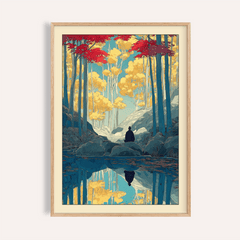 Zen Forest Art Print