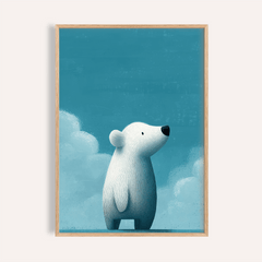 Cute Polar Bear Print