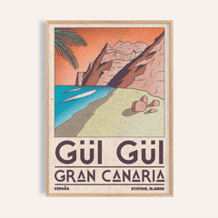 Gran Canaria Beach Art Print