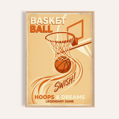 Basketball Art Print