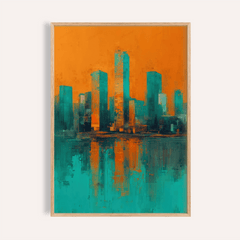 Modern Skyline Poster