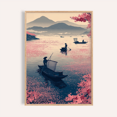 Zen Fishing Poster