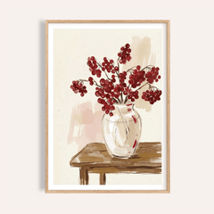 Red Berries Poster