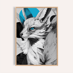 Japanese Fox Print