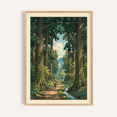 Forest Path Wall Art