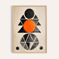 Geometric Indian Art Print