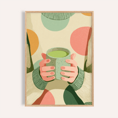 Cozy Matcha Art