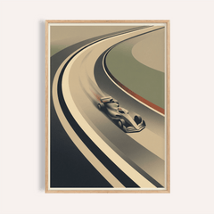 Vintage Motorsport Wall Art