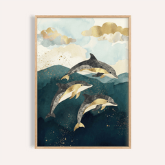 Dolphins Poster
