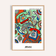 Vintage Telephone Art Print