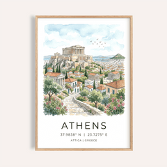 Athens Art Print