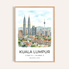 Kuala Lumpur Art Print
