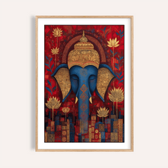 Vibrant Buddha Wall Art