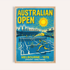 Melbourne Tennis Wall Art
