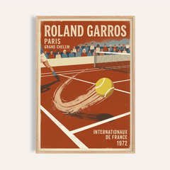 Paris Clay Court Tennis Print