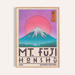 Mt Fuji Art Print