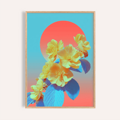 Vibrant Floral Wall Art