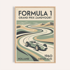 Dutch Coastal Circuit Poster