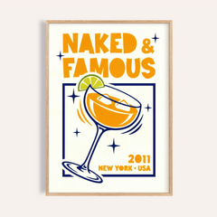 Mezcal Cocktail Art Print