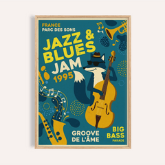 Blues Concert Print