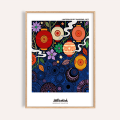 Bohemian Lantern Poster