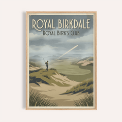 English Links Golf Art