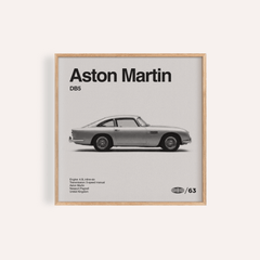 Classic British Grand Tourer Poster