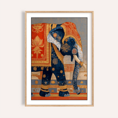 Indian Elephant Print