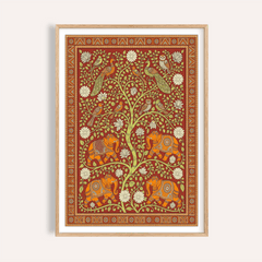 Elephant Tree Wall Art