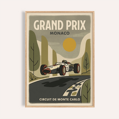 Motorsport Circuit Print