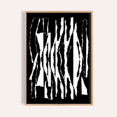 Abstract Black And White