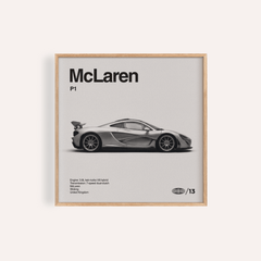 Modern Hybrid Hypercar Poster