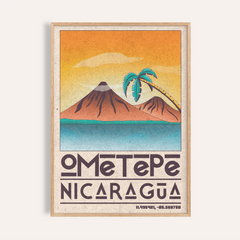 Ometepe Nicaragua Poster
