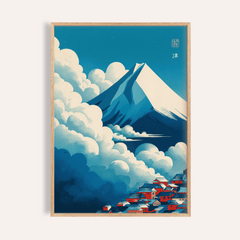 Japanese Cloud Poster
