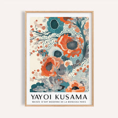 Teal and Orange Wall Art