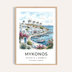 Mykonos Art Print